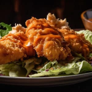 Oven-Fried Catfish with Southern Comeback Sauce (Creamy, Savory, Tangy, & Sweet Southern-Style Sauce