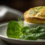 Savory Spinach Souffle