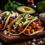 Black Bean and Sweet Potato Tacos