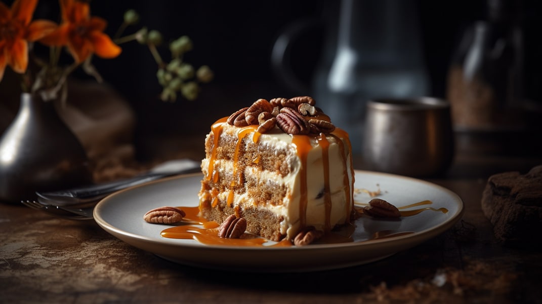 Carrot Cake with rich Cream Cheese Frosting