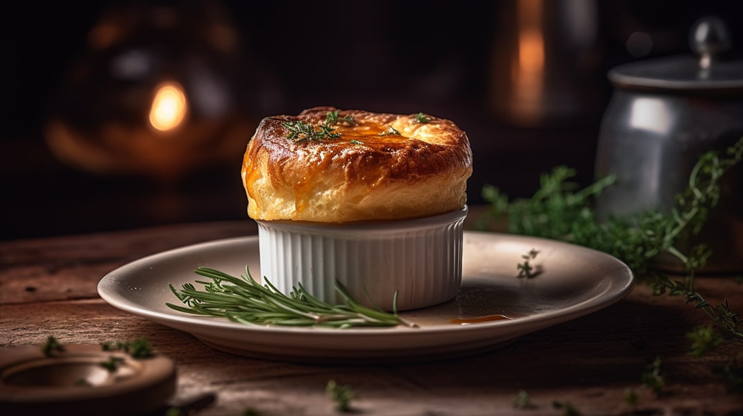 Gruyère Cheese Soufflé