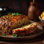 Meatloaf; Buttery, Garlicky Scalloped Potatoes