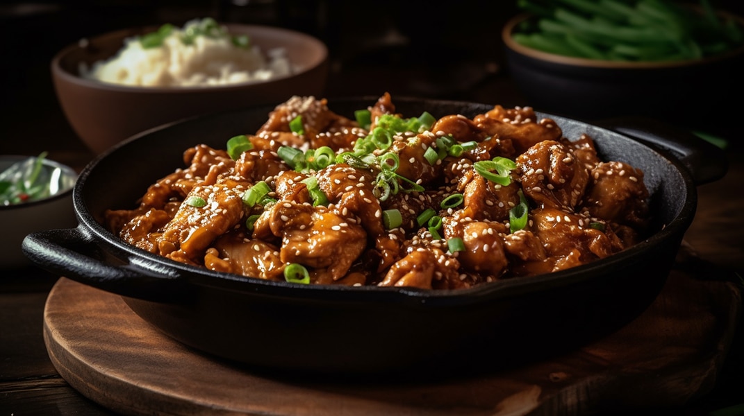 Skillet Korean Chicken Bulgogi