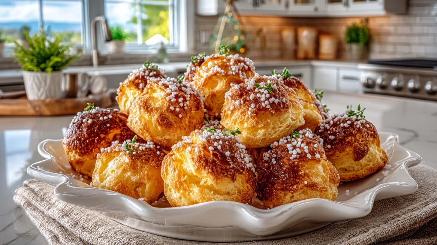 Chouquettes (French Pastry Sugar Puffs)