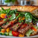 Grilled Steak Banh Mi