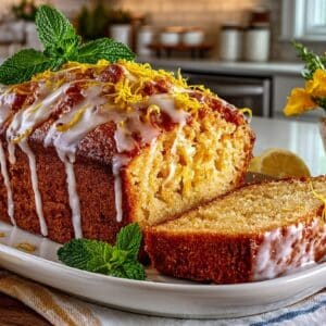 Luscious Meyer Lemon Loaf Cake