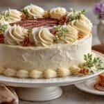 fill and ice a Cake, add texture, borders, flowers