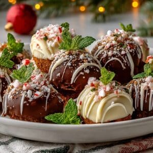 Mint-Oreo-Truffles