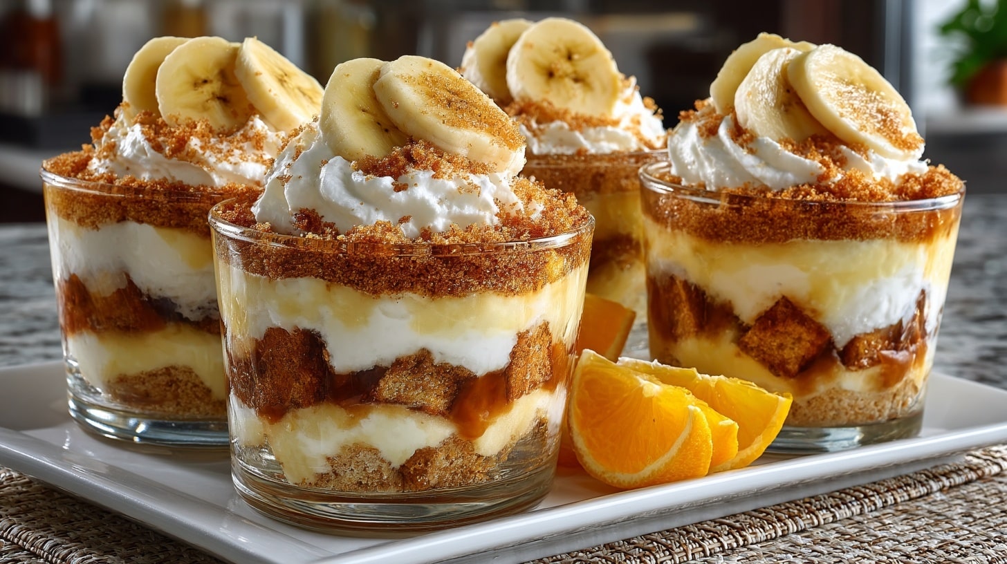 Banana Pudding Parfaits