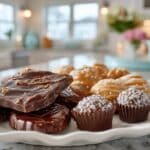 Chocolate Toffee Bark, Peanut Butter Cups; Chocolate-Lemon Truffles