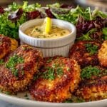 Cocktail Party Crab Cakes with Lemon Aioli