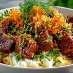 Indonesian-style Beef with toasted Coconut