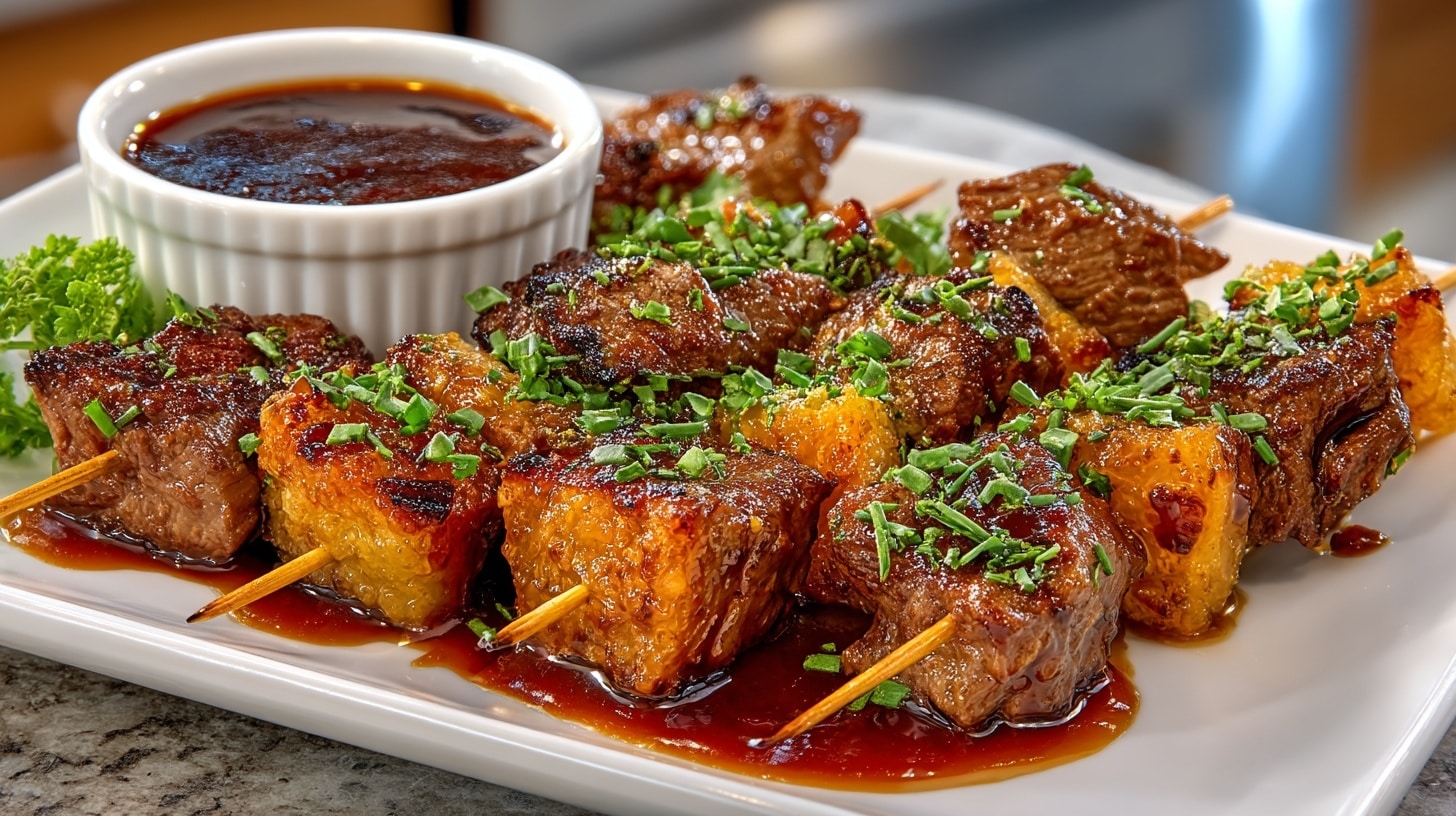 Indonesian Beef Sweet Soy Sate