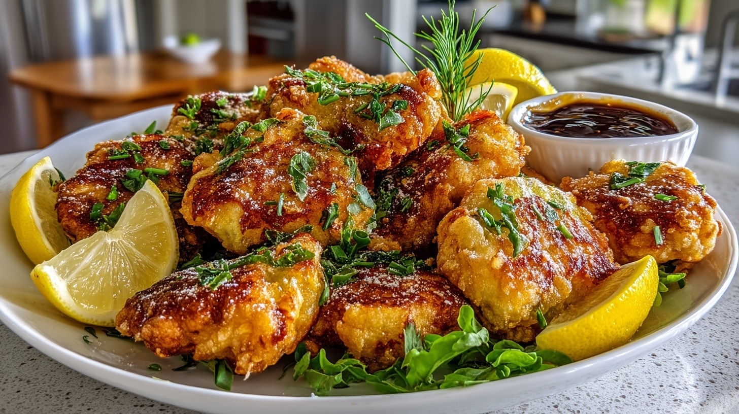 Japanese Fried Chicken Thighs (Karaage);