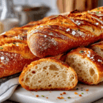 Salted Sourdough Baguette