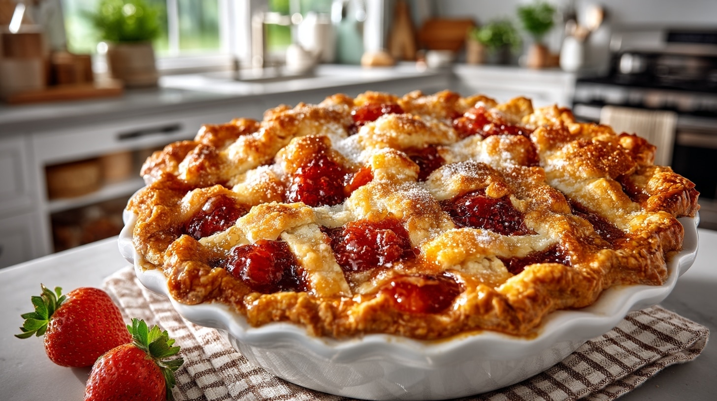 Strawberry Rhubarb Pie