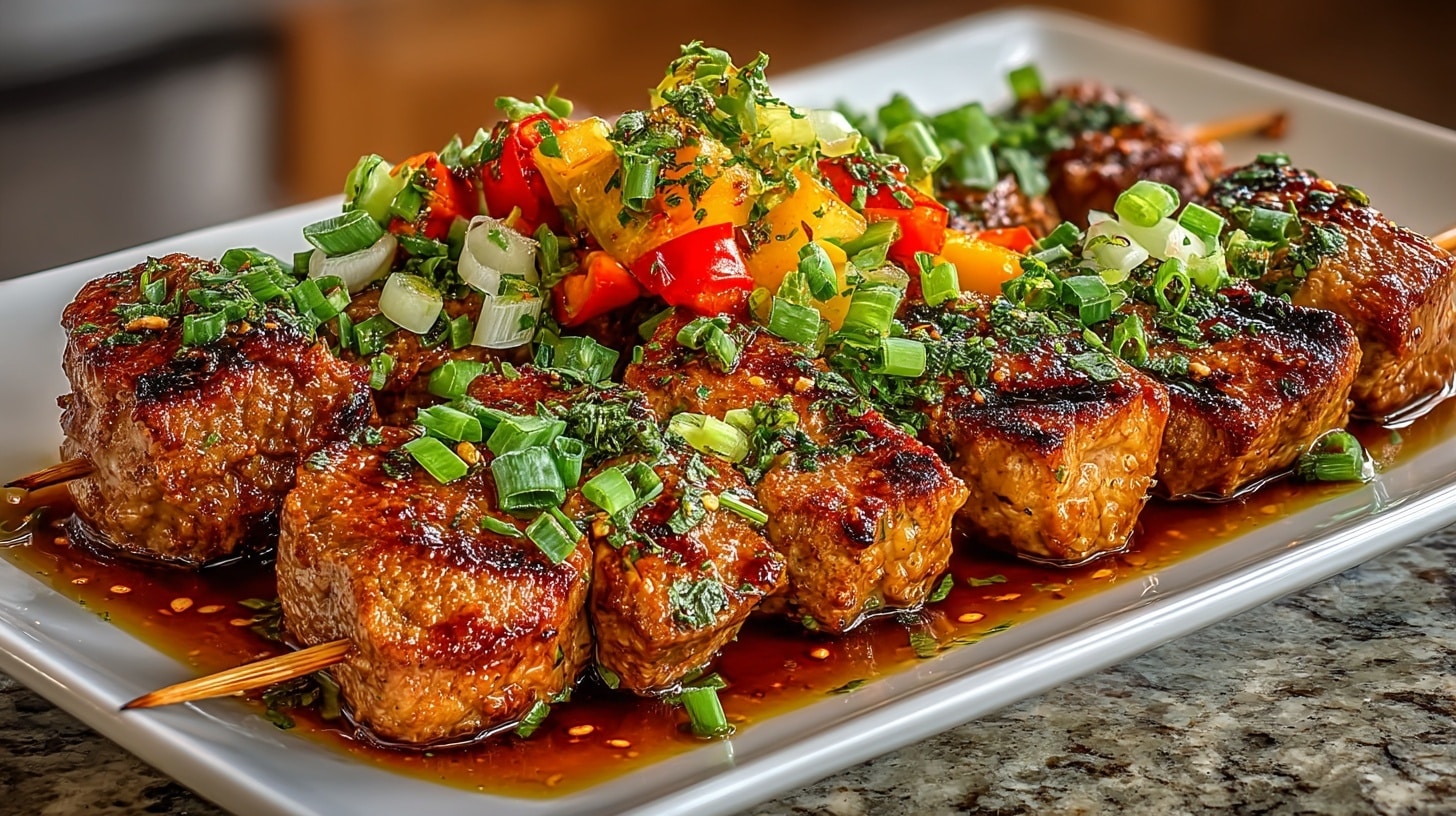 Thai Grilled Pork Skewers (Moo Ping)