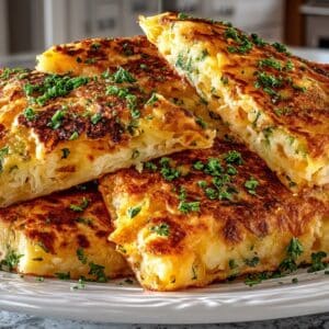 Three-Cheese Potato Frico