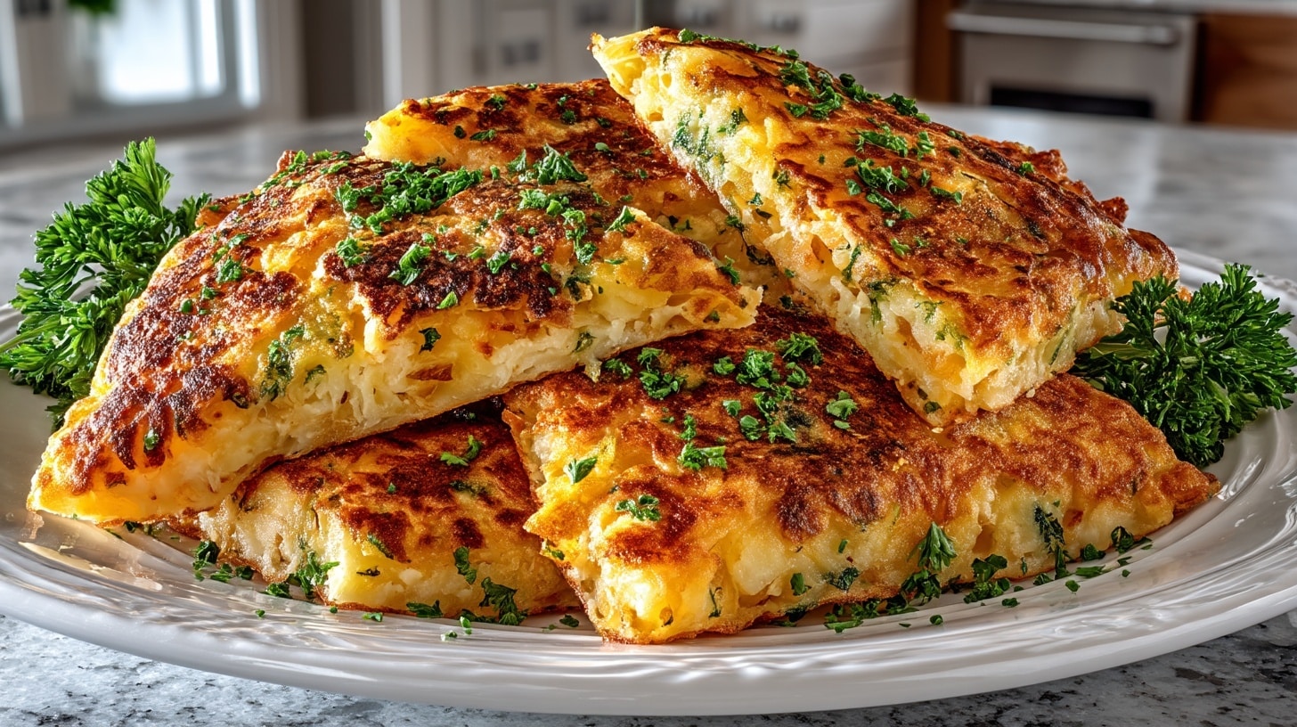 Three-Cheese Potato Frico