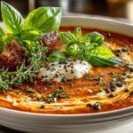 Tuscan Roasted Red Pepper Soup