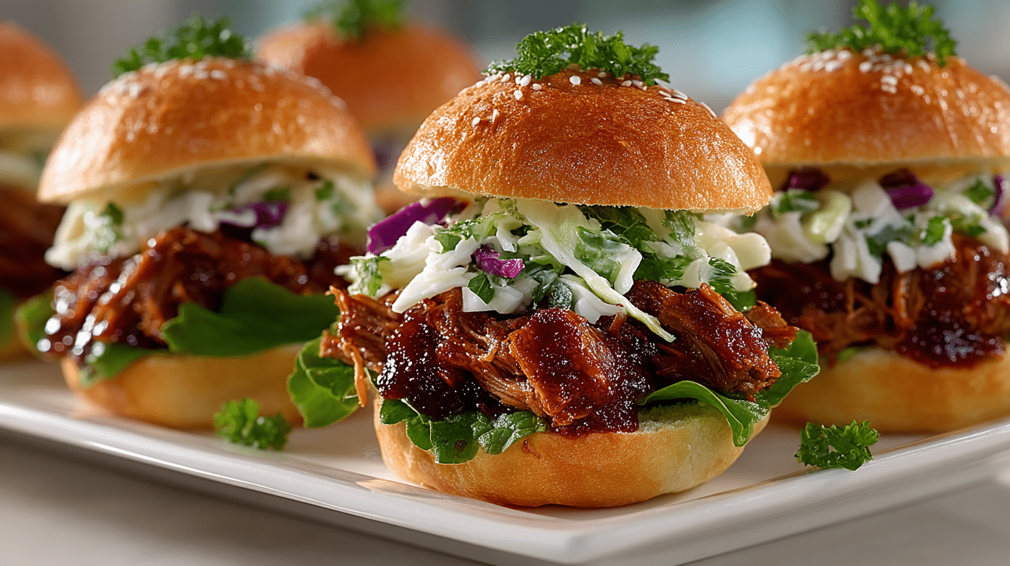 BBQ Pulled Pork Sandwiches