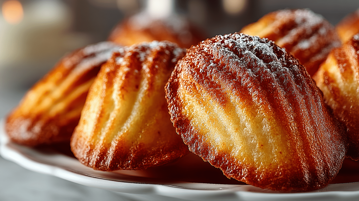 Browned Butter Madeleines
