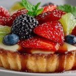Crostata de Frutta (Fruit Tart with Italian Pastry Cream)