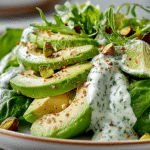 Green Goddess Salad with Avocado and Pistachios