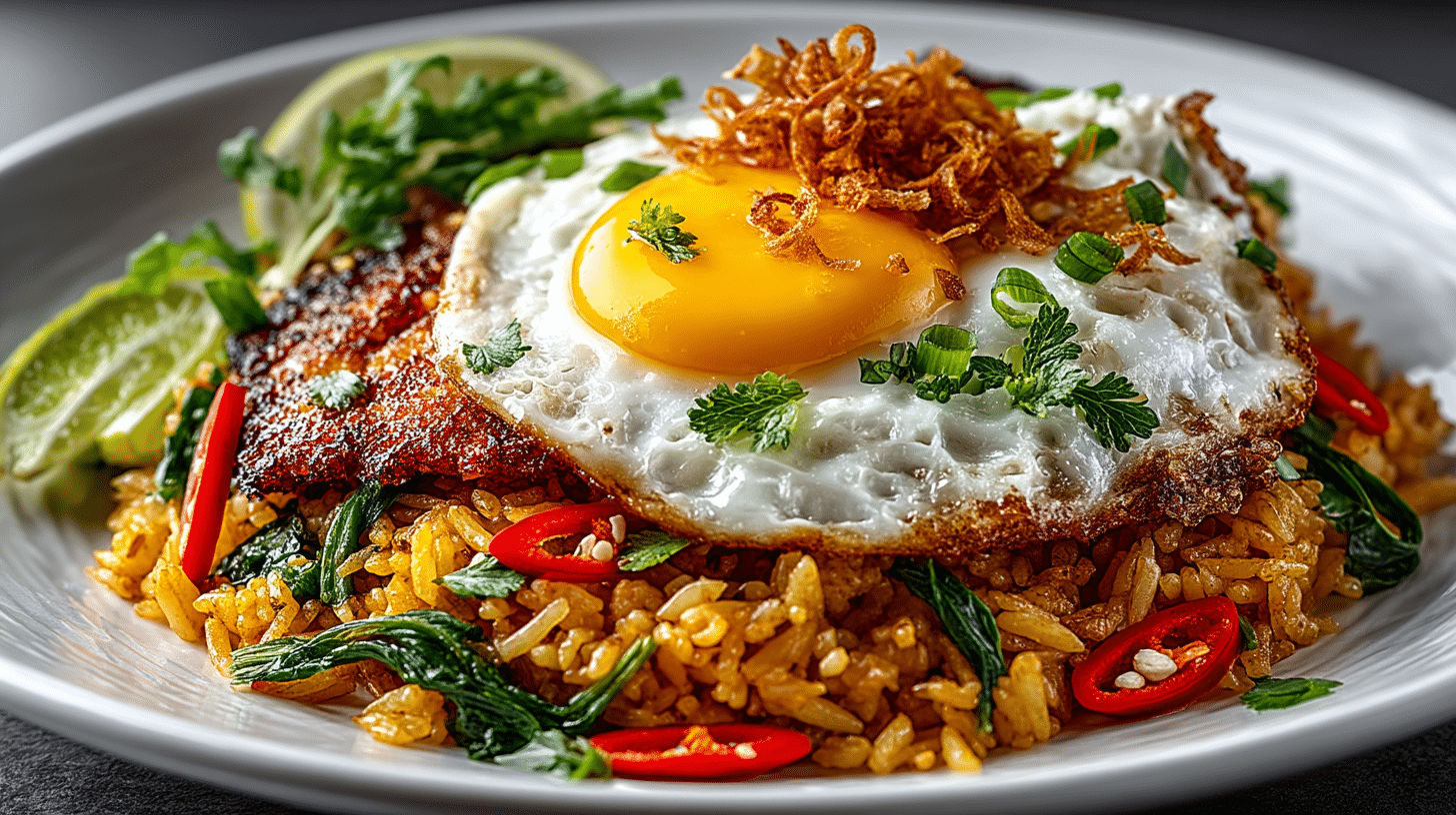 Indonesian-Style Fried Rice (Nasi Goreng)