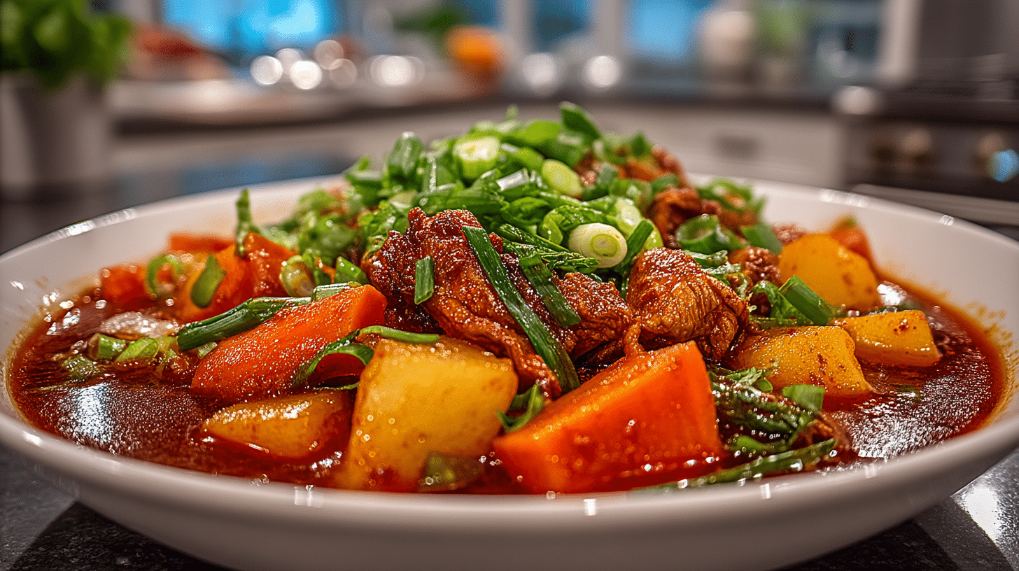 Korean Chicken and Vegetable Stew (Dakdoritang)
