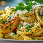 Pasta with Garlic Oil, Parsley, and Parmesan