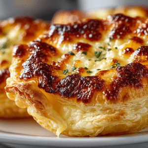 Puff Pastry & Cheese Galettes
