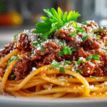 Spaghetti with Meat Sauce