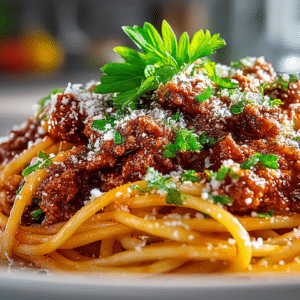 Spaghetti with Meat Sauce