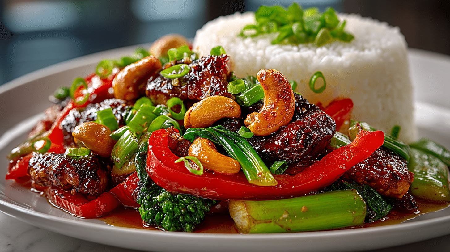 Thai Cashew Chicken