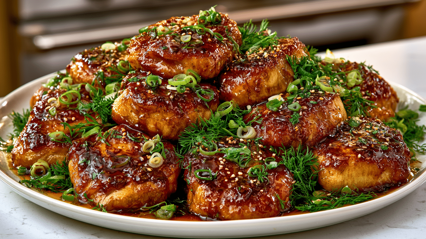 Japanese Butter & Shoyu braised Golden Chicken